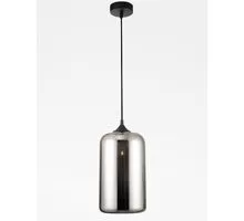 Pendul Nova Luce Savaz, 1xE27, crom, negru