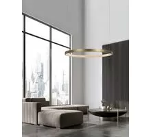 Pendul LED Nova Luce Vegas, 30W, alama antica