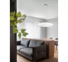 Pendul Nova Luce Pressione, 4xE27, crom, opal