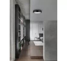 Plafoniera Nova Luce Perleto, 3xE27, alb, negru