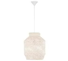 Pendul Nova Luce Mia, 1xE27, alb, fildes