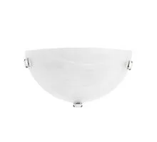 Aplica Nova Luce Giorno, 1xE27, alb, crom