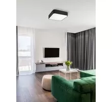 Plafoniera Nova Luce Ragu, 4xE27, alb mat, negru