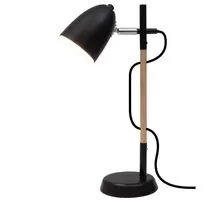 Lampa de birou Nova Luce Alina, 1xE27, negru