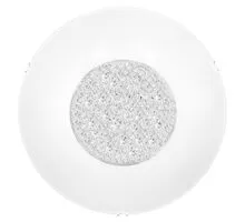 Plafoniera cristal Nova Luce Era, 2xE27, alb