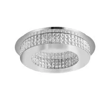 Plafoniera cristal LED Nova Luce Zeffari, 40W, crom