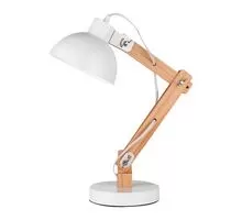 Lampa de birou Nova Luce Lila, 1xE27, alb