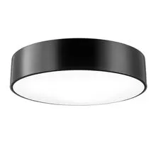 Plafoniera Nova Luce Finezza, 3xE27, alb mat, negru