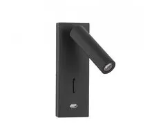 Aplica LED Nova Luce Fuse, 3W, negru
