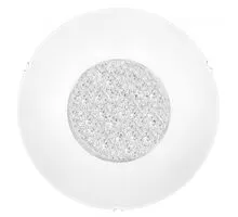 Plafoniera cristal Nova Luce Era, 4xE27, alb