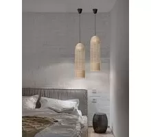 Pendul Nova Luce Mia, 1xE27, negru