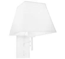 Aplica Nova Luce Logan, 1xE27, alb