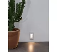 Spot trepte/pardoseli LED Nova Luce Cove, 1.5W, lung, alb, IP54