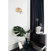 Aplica Nova Luce Lup, 1xGU10, auriu satinat