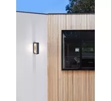 Aplica LED Nova Luce Ned, 12W, gri inchis, IP54