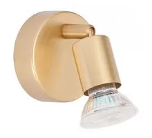 Aplica Nova Luce Lup, 1xGU10, auriu satinat