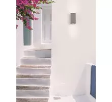 Aplica Nova Luce Fuento, 2xGU10, gri, IP65