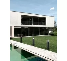 Stalp mic LED Nova Luce Agosto, 6W, negru, IP54