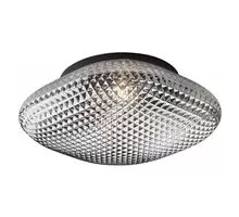 Plafoniera Nova Luce Sens, 1xE27, gri, negru