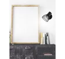 Aplica Nova Luce Fiumicino, 1xE14, negru mat