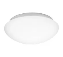 Plafoniera Nova Luce Brest, 1xE27, alb opal, IP44