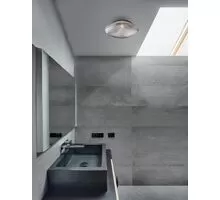 Plafoniera Nova Luce Sens, 1xE27, gri, negru