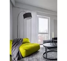 Lampadar Nova Luce Sama, 1xE27, negru