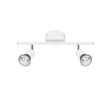 Plafoniera Nova Luce Base, 2xGU10, alb mat