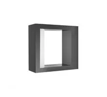 Aplica LED Nova Luce Bliss, 7W, 3000K, gri inchis, IP54