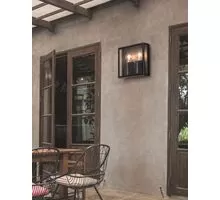 Aplica Nova Luce Sorren, 2xE27, antracit, IP65