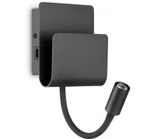 Aplica LED Ideal Lux Probe, 3W, negru