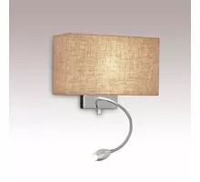 Aplica Ideal Lux Hotel, 1xE27, crom-maro