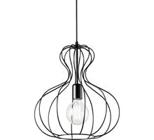 Pendul Ideal Lux Ampolla, 1xE27, negru