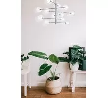 Lustra Ideal Lux Equinoxe, 12xG4, crom-transparent