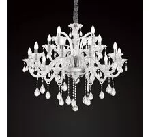 Candelabru cristal Ideal Lux Colossal, 15xE14, crom