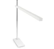 Lampa de birou LED Ideal Lux Gru, 6W, alb