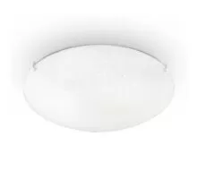 Plafoniera Ideal Lux Lana, 2xE27, alb-crom