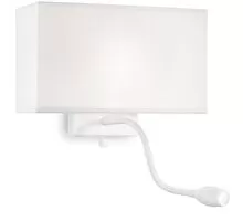 Aplica LED Ideal Lux Hotel, 8W, alb