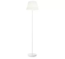 Lampadar Ideal Lux Cylinder, 2xE27, alb-crom