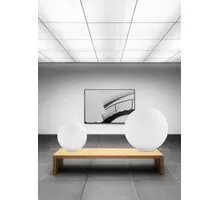 Veioza Ideal Lux Mapa Bianco, 1xE27, alb-crom