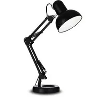 Lampa de birou Ideal Lux Kelly, 1xE27, negru