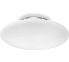 Aplica Ideal Lux Smarties Bianco, 1xE27, alb-crom