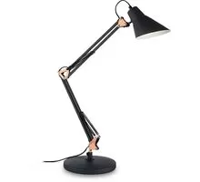 Lampa de birou Ideal Lux Sally, 1xE27, negru