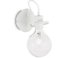 Aplica Ideal Lux Radio, 1xE27, alb