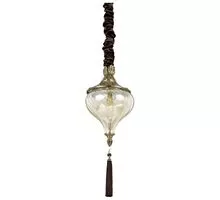 Pendul cristal Ideal Lux Harem, 1xE27, alama-transparent