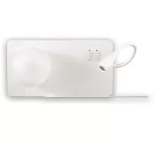 Aplica LED Ideal Lux Book, 8W, alb