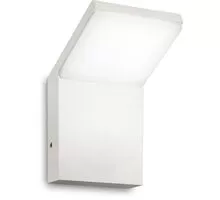 Aplica LED, exterior, Ideal Lux Style, 9W, 4000K, 100x105x165mm, alb, IP54, 221502