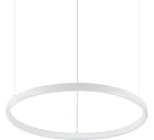 Pendul LED Ideal Lux Oracle Slim, 29W, alb mat