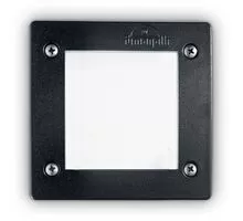 Spot LED trepte/pardoseli, Ideal Lux Avenue, xGX53, 115x115x78mm, negru, IP66, 096582