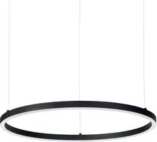 Pendul LED Ideal Lux Oracle Slim, 29W, negru